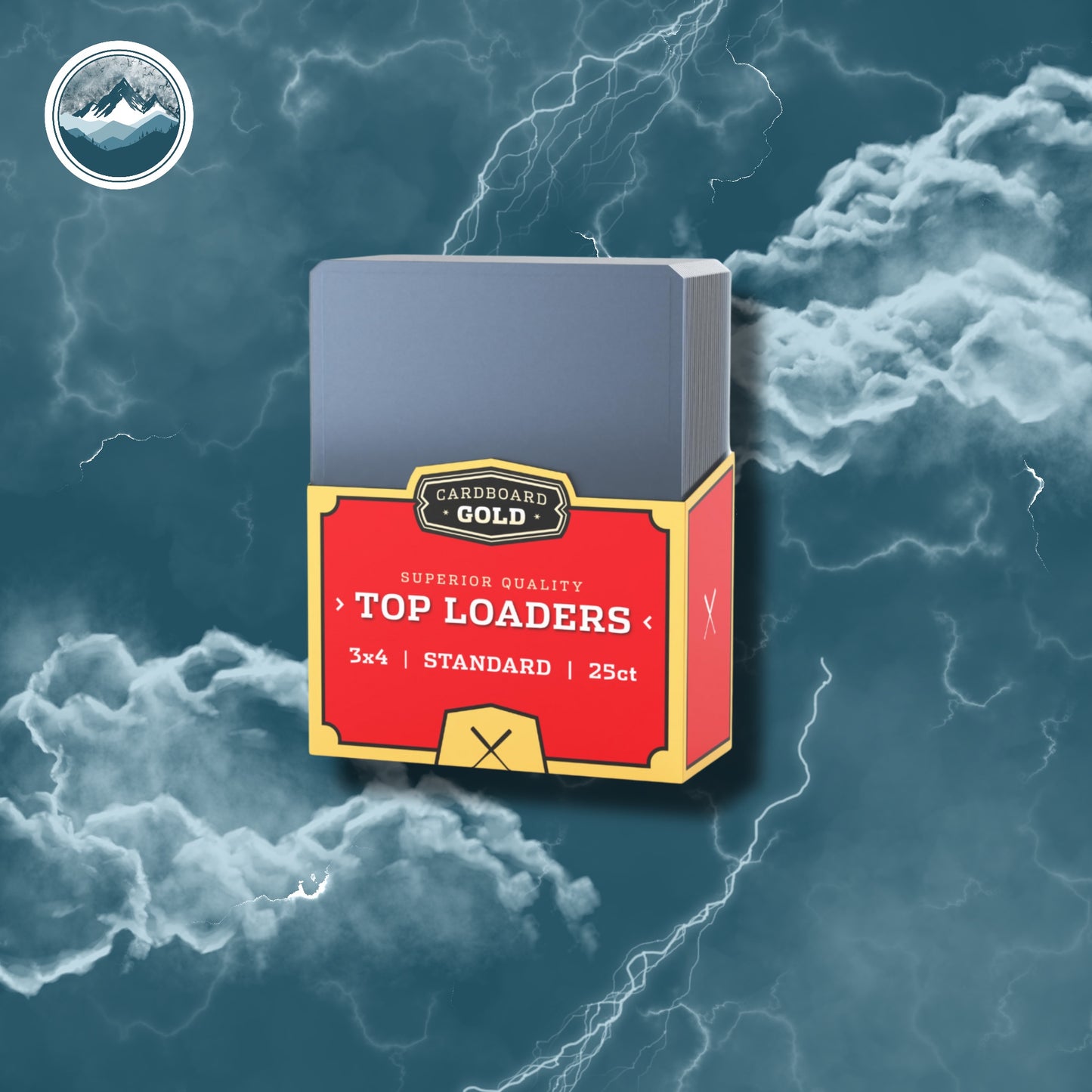 Cardboard Gold Toploader