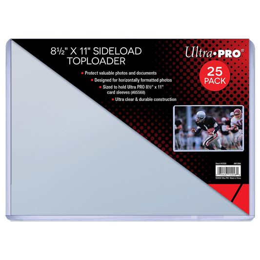 8-1/2" x 11" Side Load TOPLOADER® Sleeves (25ct)