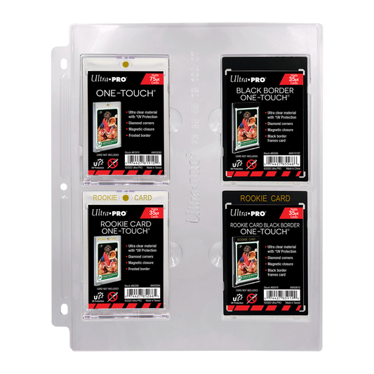 4-Pocket Page for 23PT-100PT ONE-TOUCH® Displays