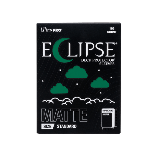 ECLIPSE® Matte Standard DECK PROTECTOR® Sleeves: Forest Green - 105ct