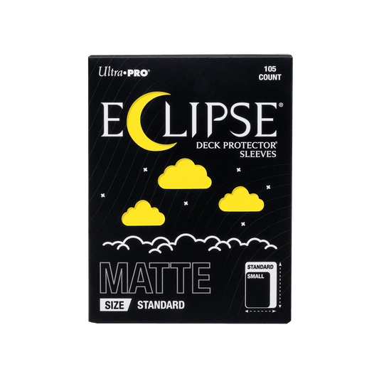 ECLIPSE® Matte Standard DECK PROTECTOR® Sleeves: Lemon Yellow - 105ct
