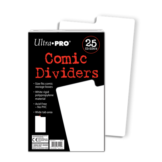 White Comic Dividers (25ct)