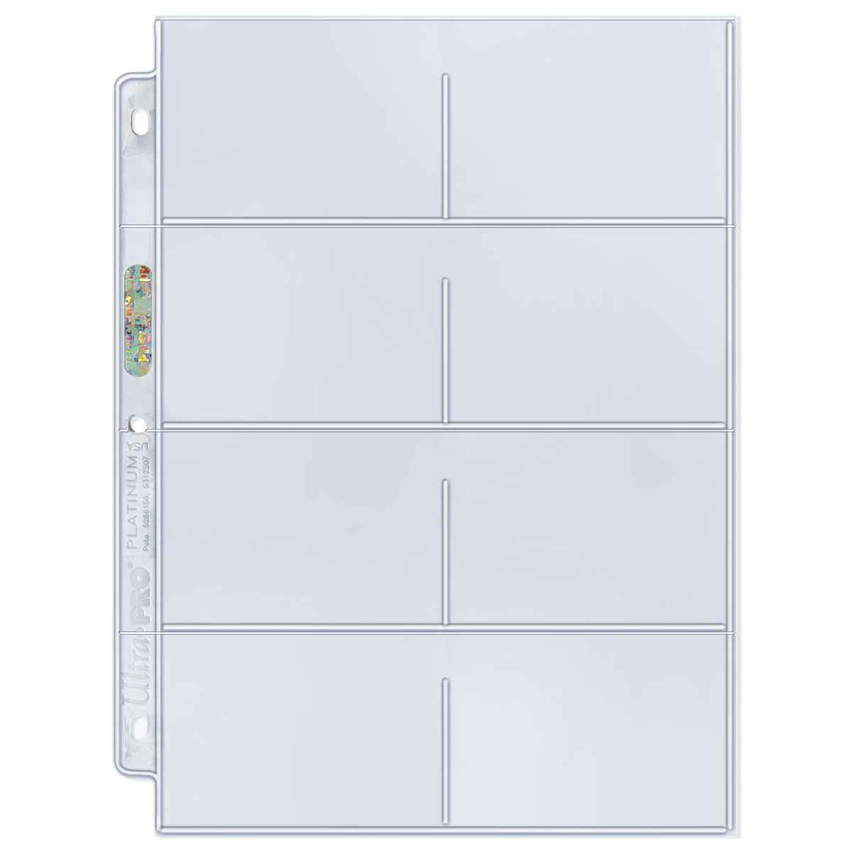 Platinum Series Pocket Pages (100ct) for Cards and Photos