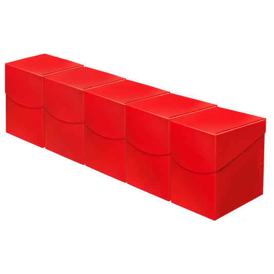 ECLIPSE® PRO 100+ DECK BOX® 5 Set Bundle - Apple Red
