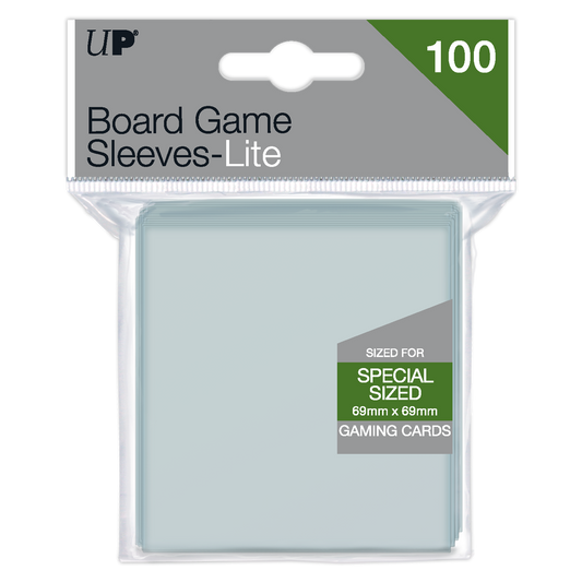 Special Sized Lite Board Game Sleeves (100ct) for 69mm x 69mm Cards