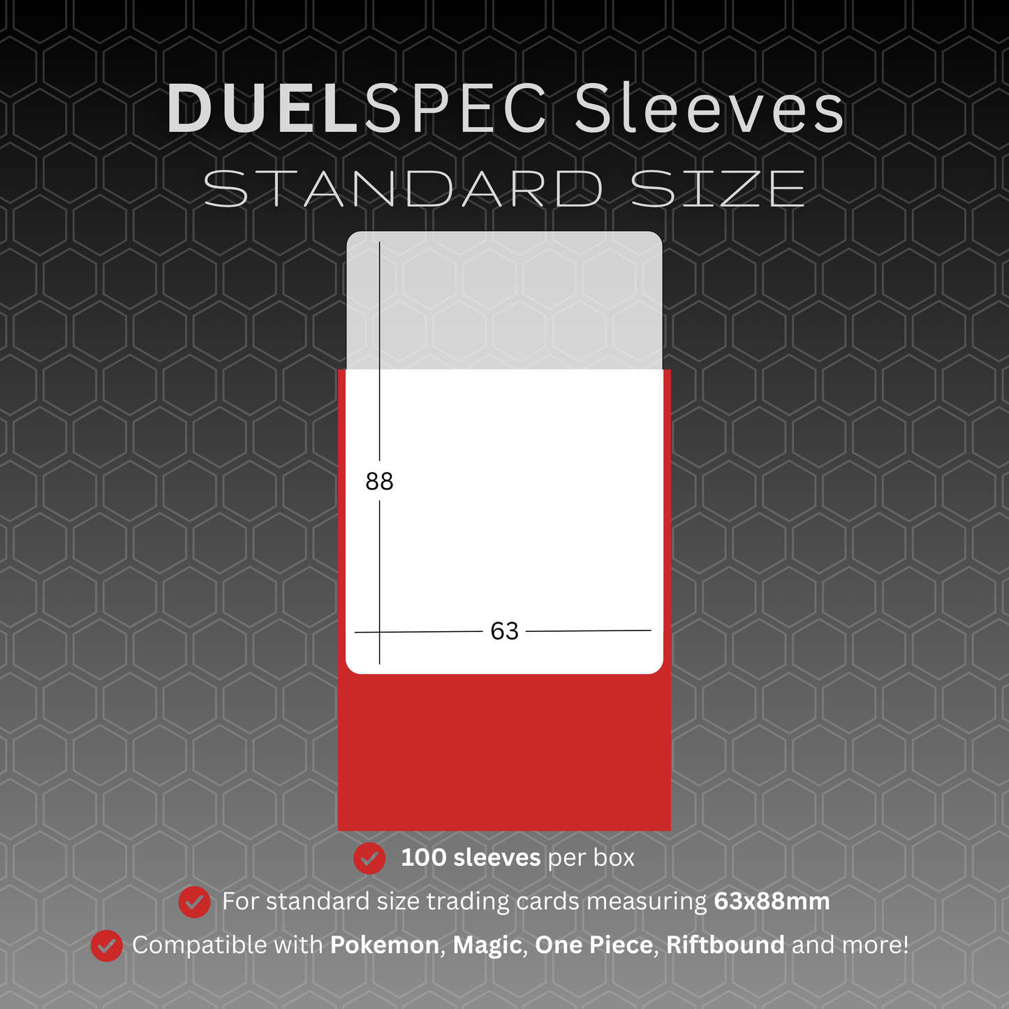 XD (Standard matte sleeves)