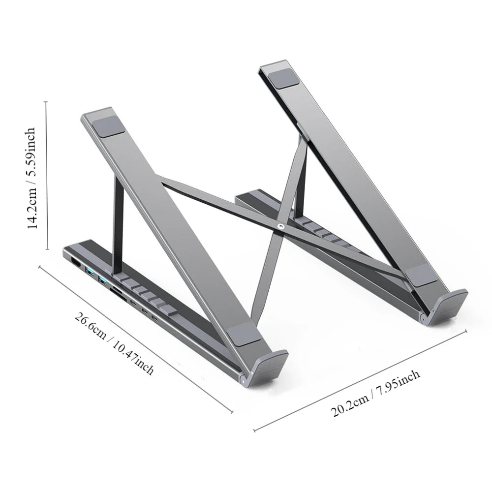 Universal Docking Station Laptop Stand