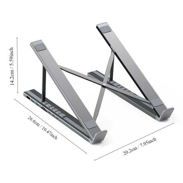 Universal Docking Station Laptop Stand
